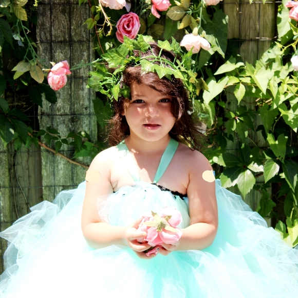 Indigo Tulle tutu dress, Custom made - Picture 1 of 6